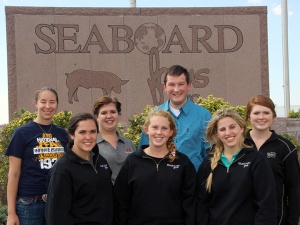 Here is our internship group! All of us were Oklahoma State students, except for Jake... the lone Wildcat in the group.